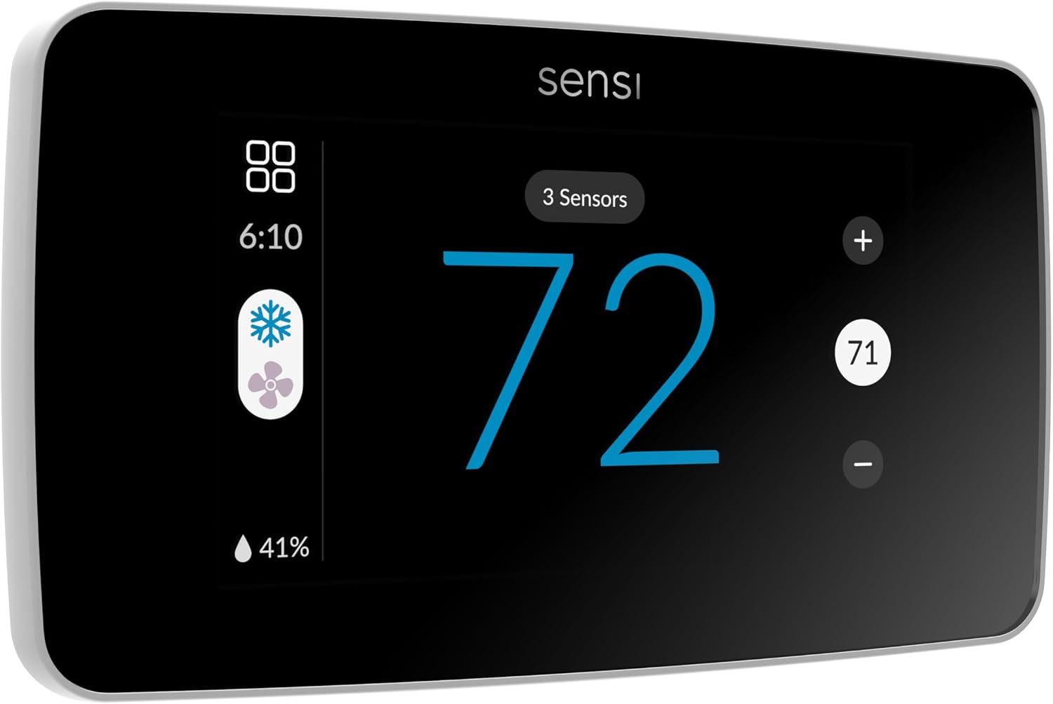 Touch 2 Smart Thermostat Wi-Fi, Alexa, Energy Star Certified, ST76