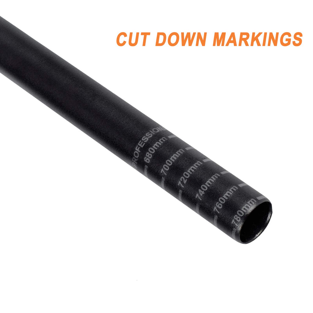 Mountain Bike Riser Handlebar, 31.8mm Diameter MTB Bar