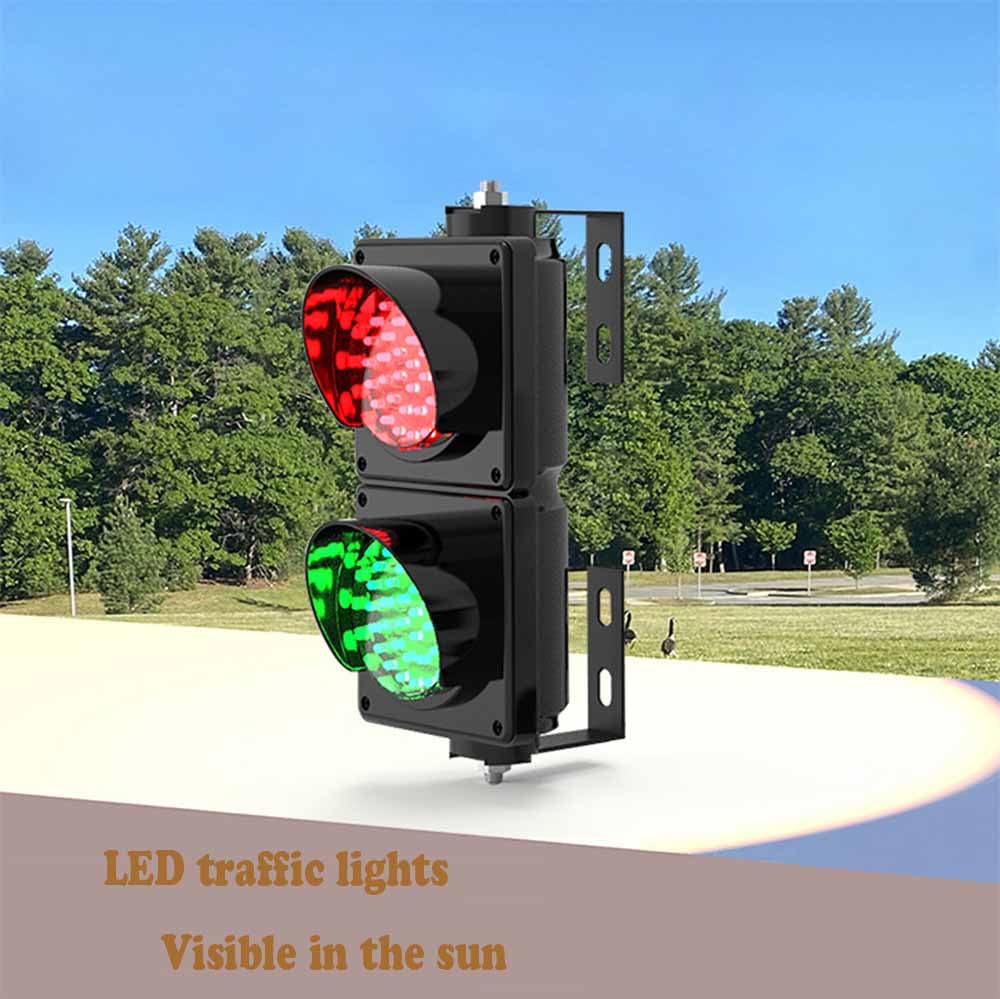 Traffic Light,4 Inch Stop and Go Light,Red/Green Dock Lights