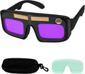 Welding Glasses Auto Darkening Safety Goggles Solar True Color Welder Glasses Eyes Protective PC Lens Welder Mask