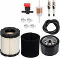 PP19A42 Air Filter Oil Filter Tune Up Kit for Poulan Pro PP20VA46 PB185A42 PP155H42 Riding Tractor 42" 46" Deck w/ 17.5hp 18.5hp 19.5hp 20hp 21hp Engine