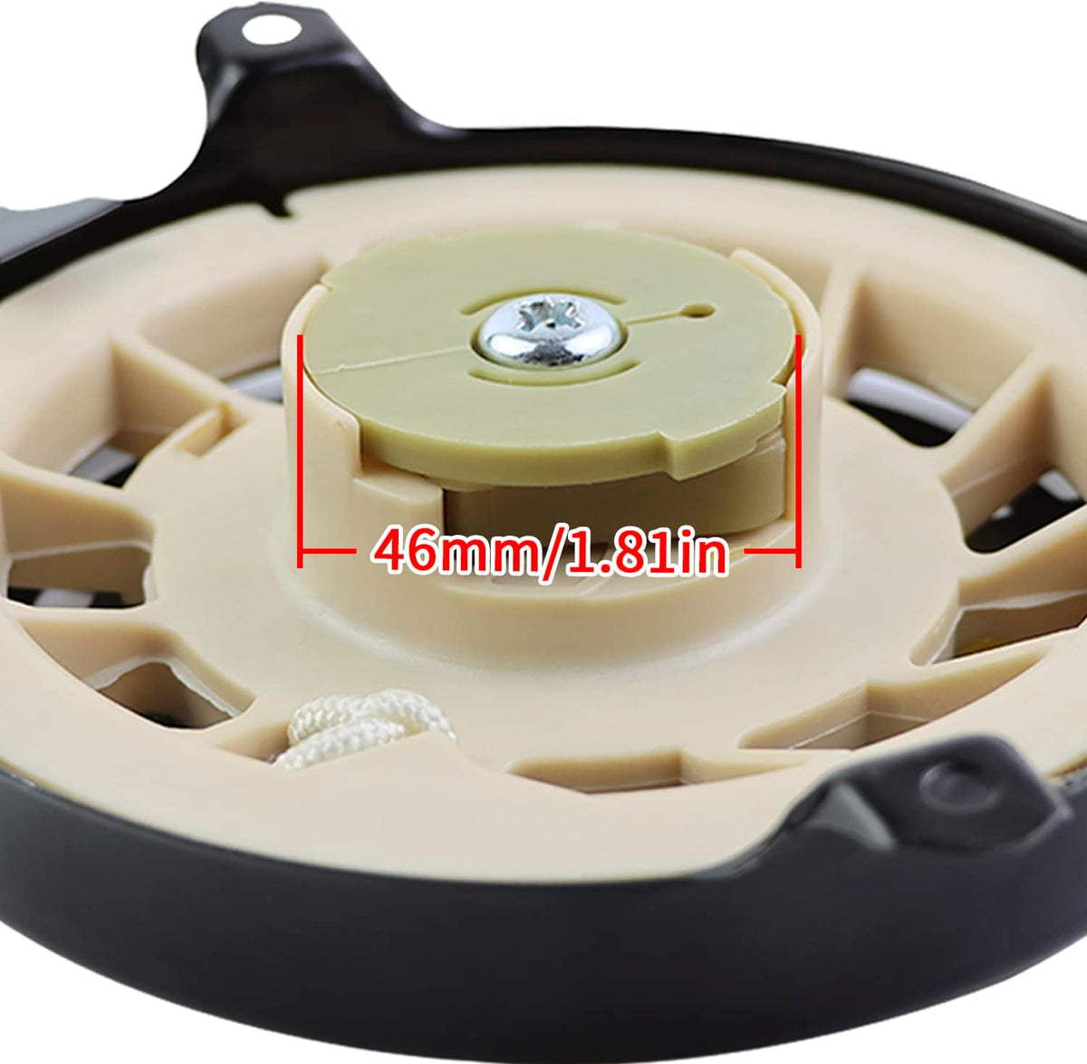 WOTIAN 497680 Recoil Starter Assembly Compatible with Briggs and Stratton