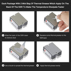 CG Solid State Relay SSR-25DA DC to AC Input 3-32VDC to Output 24-480VAC 25A Single Phase Plastic Cover…