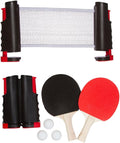 Anywhere Table Tennis Table Tennis Set with Paddles and Balls