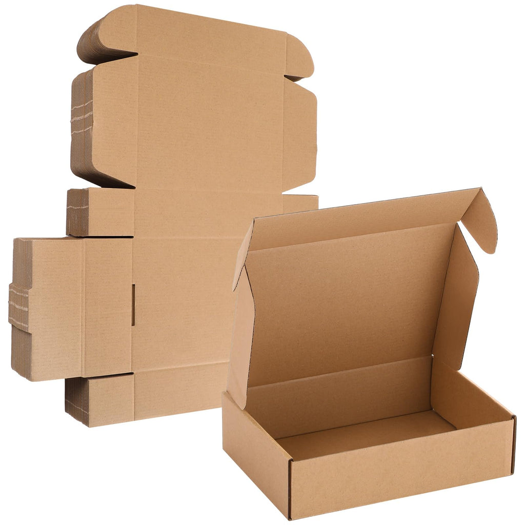 100 Pcs 7.87x5.51x1.5'' Shipping Boxes Corrugated