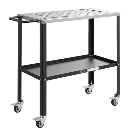 Welding Table 36" x 18" Movable Welding Workbench 1200LBS Capacity