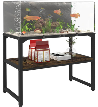 20-30 Gallon Fish Tank Stand, 30" L x 12" W x 20.5" H, Black