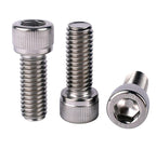 #10-24 x 3/4" Allen Hex Socket Head Screw Bolt, 304 Stainless Steel 18-8, UNC Machine Full Thread, Pack of 50