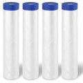 Pre-Taped Painter Plastic Sheeting for Painting 106IN x 88FTx 4Roll