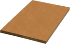 Single-Wall Corrugated Cardboard Sheets, Heavy Duty, Large Size, for Packaging, Layer Separation, Shipping, Mailing