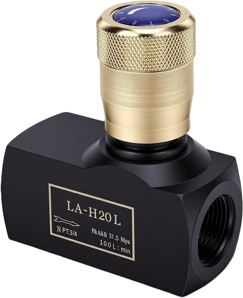 Hydraulic Needle Valve 3/4 Inch NPT Carbon Steel 31.5MPa