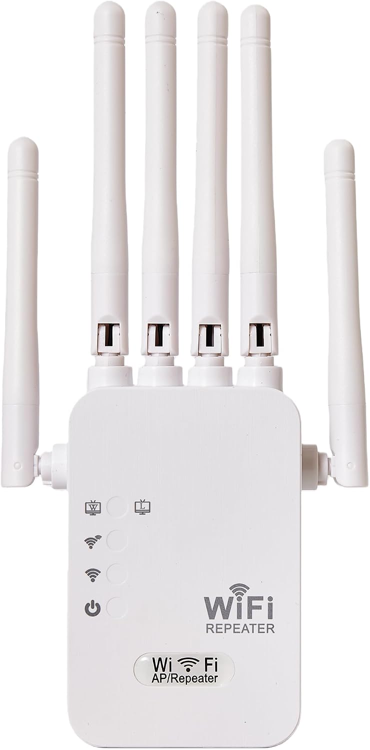 WiFi Extender, WiFi Extenders Signal Booster for Home, WiFi Booster 1200Mbps Dual Band (5GHz/2.4GHz), WiFi Repeater