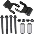 WFLNHB Rear Leaf Spring Shackle Repair Kit 2Pc w/Bushing Replacement for Ram Dakota