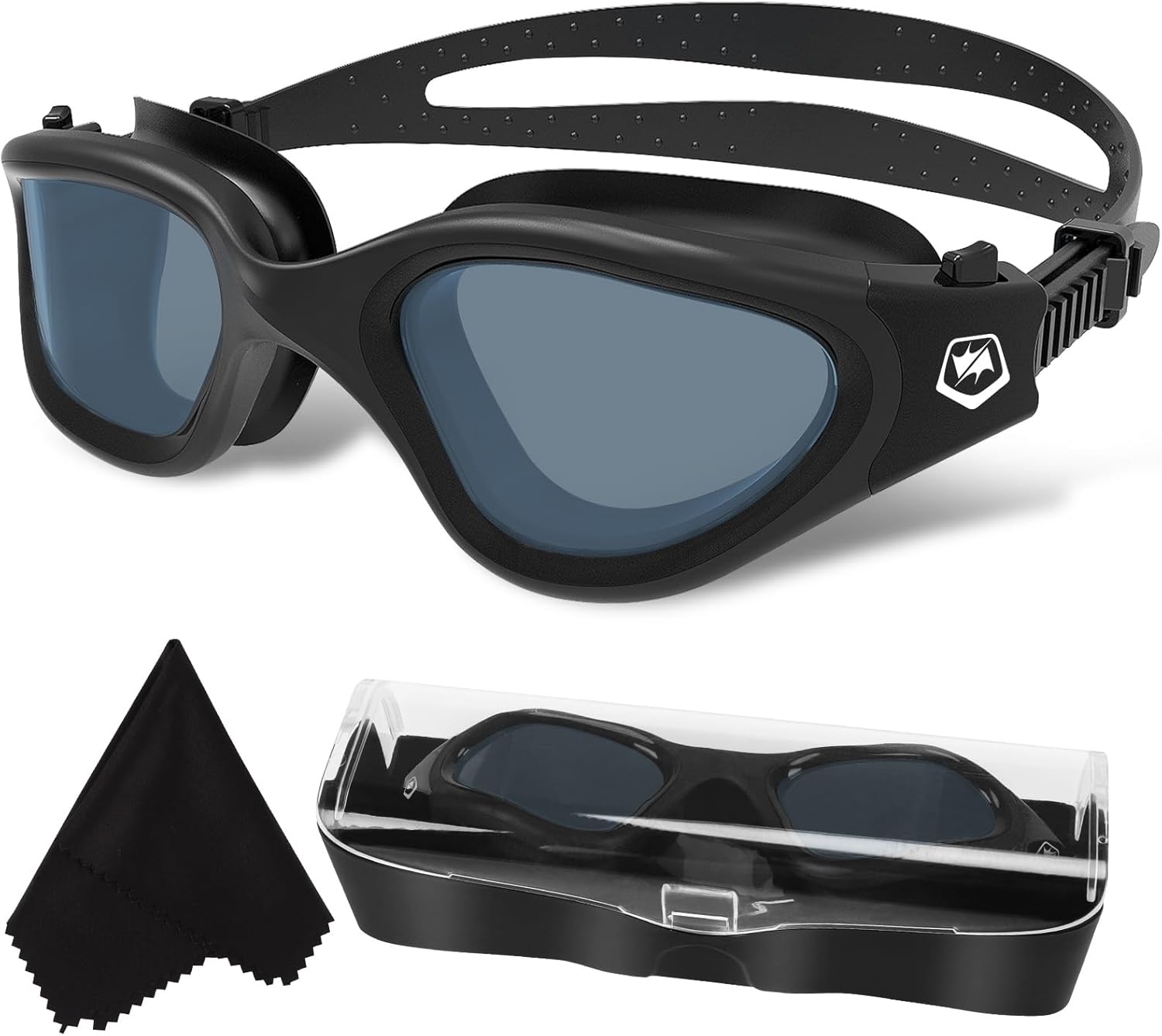 Swimming Goggles Swim Pool Goggles Anti Fog Anti UV No Leakage Clear Vision for Men Women Adults Teenagers