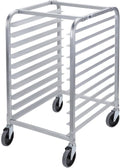 10-Tier Bun Pan Rack, Aluminum Sheet Pan Bakers Rack with Wheels