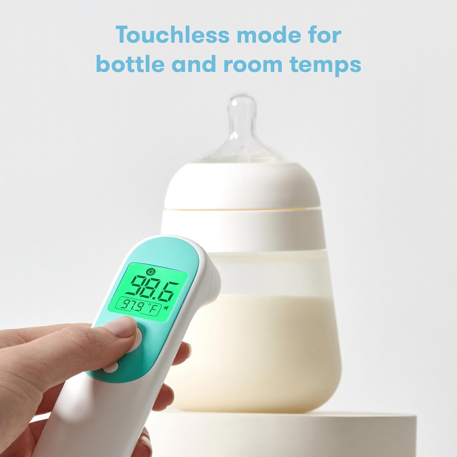 Thermometer, 3-in-1 Infrared Thermometer for Ear, Forehead & Touchless, Fever Thermometer for Baby, Infants