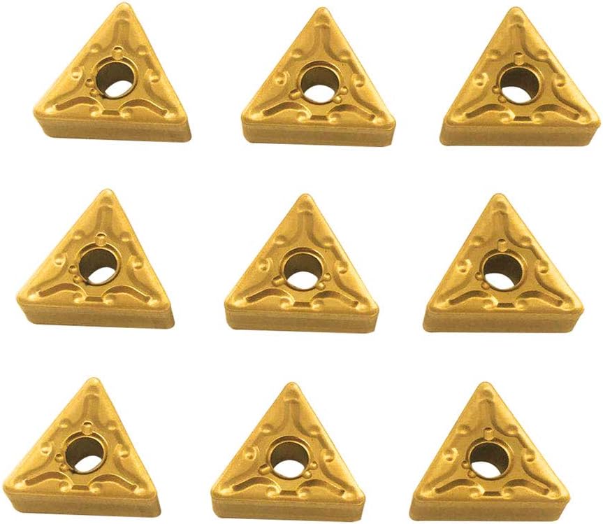 GBJ TNMG332-MA Carbide Inserts Turning inserts for Machining Stainless Steel, CVD Coating 10 Pcs per Box