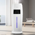 18L Humidifier Large Room, 1300mL/H Triple Mist, Up to 1500 Sq.Ft | Whole House Humidifier with Top-Fill, Smart