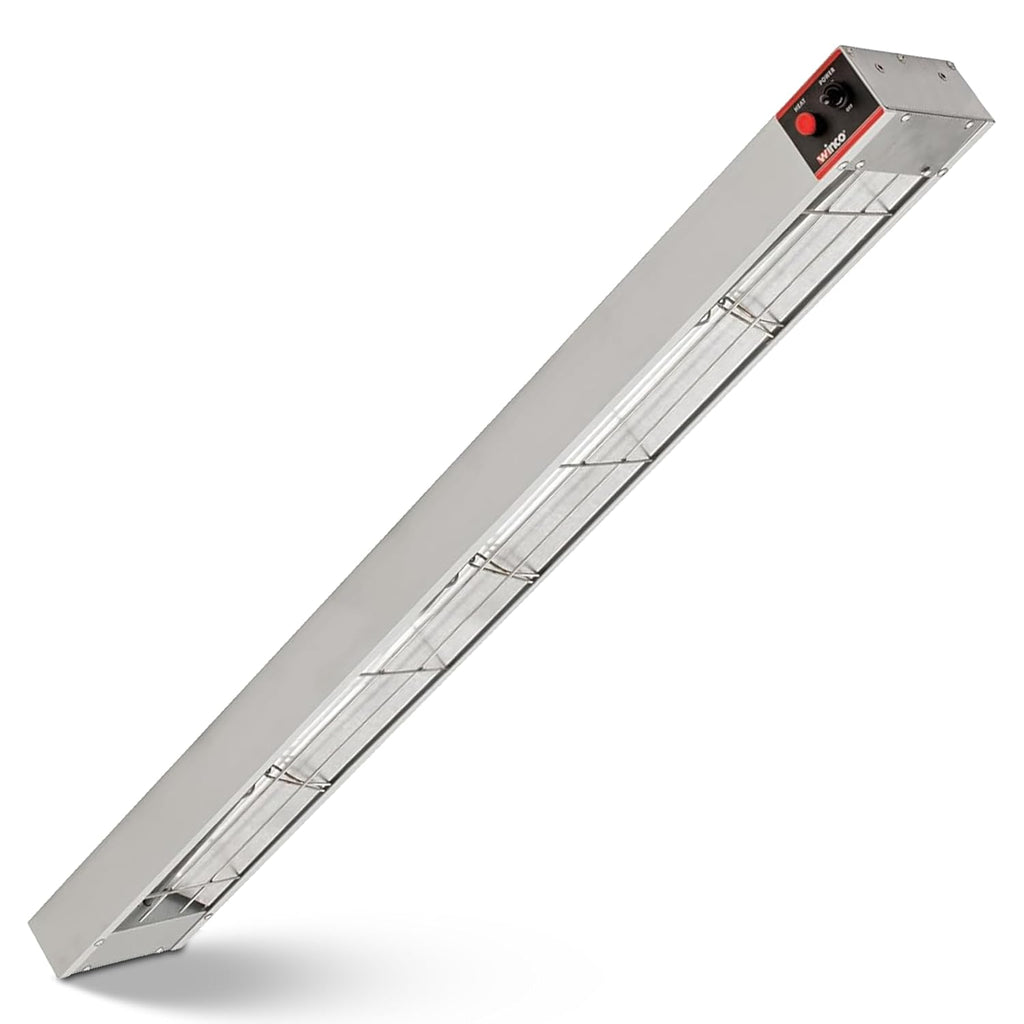 48" Food Heat Lamp Strip Heater with Undermount Brackets