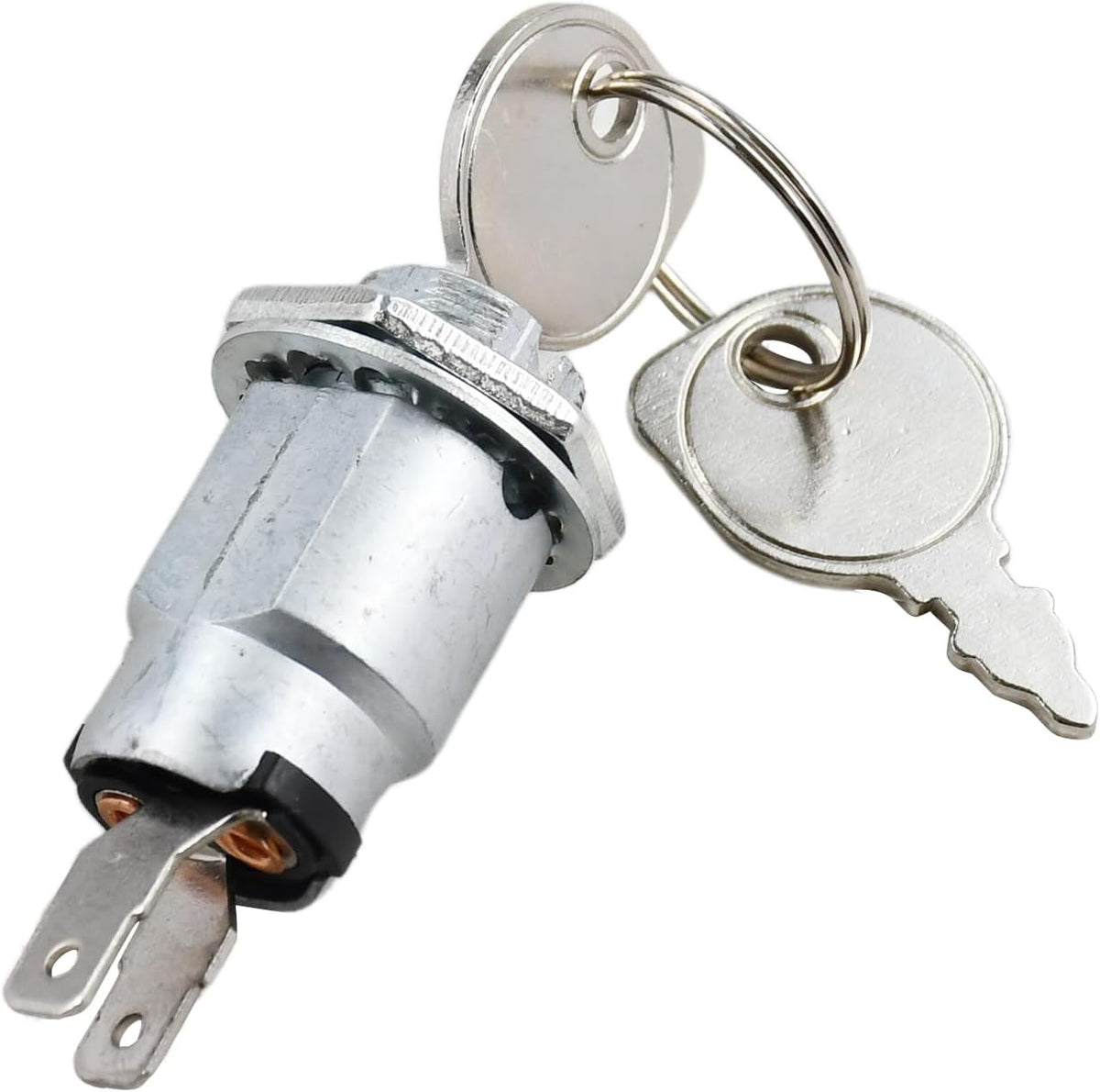 430-029 Ignition Starter Switch 2 Terminals 1-403121 48609 7017817YP Compatible with Ariens AYP Cub Cadet Exmark MTD Scag Troy-Bilt Snapper Simplicity Great Dane Lawn Mower Snowblowers Engine