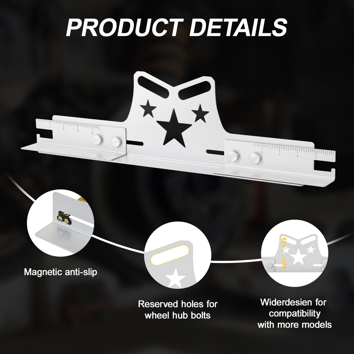 Wheel Alignment Tool Plates,2-Pack,Toe Alignment Tool,3 in 1,Wheel Alignment Tool Kit for Toe Angle and Camber
