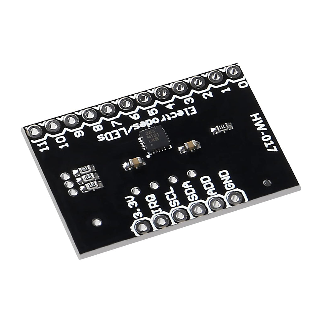 QCCAN 8PCS MPR121 Breakout V12 Capacitive Touch Sensor I2C Keyboard Development Board Controller Module