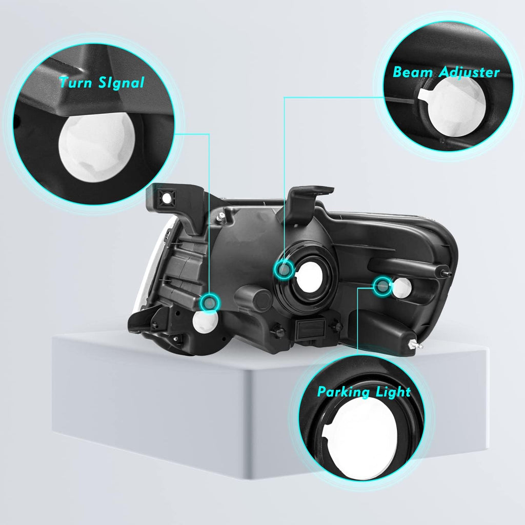 TUSDAR Headlights Assembly for 2006-2010 Ford Explorer