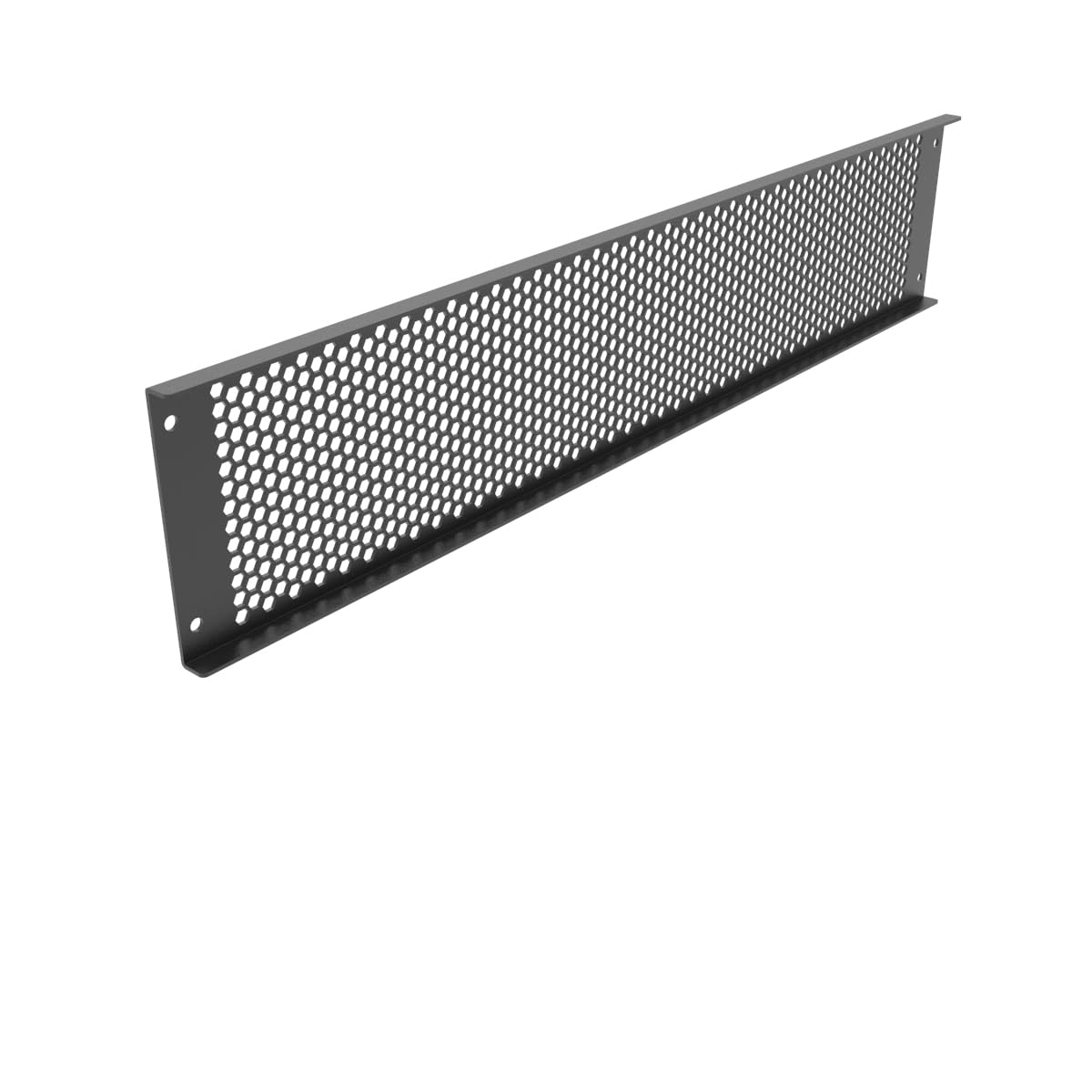 2U Perforated Blank Panel - Steel 19" Rack Mount
