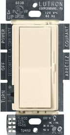 Lutron Diva LED+ Dimmer Switch, Paddle Dimmer, Single Pole/3-way