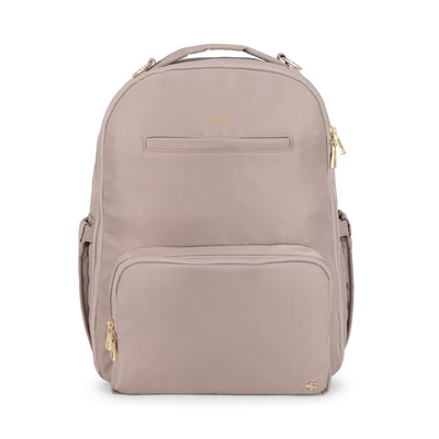 Classic Diaper Backpack Machine Washable Baby Travel Bag, Taupe