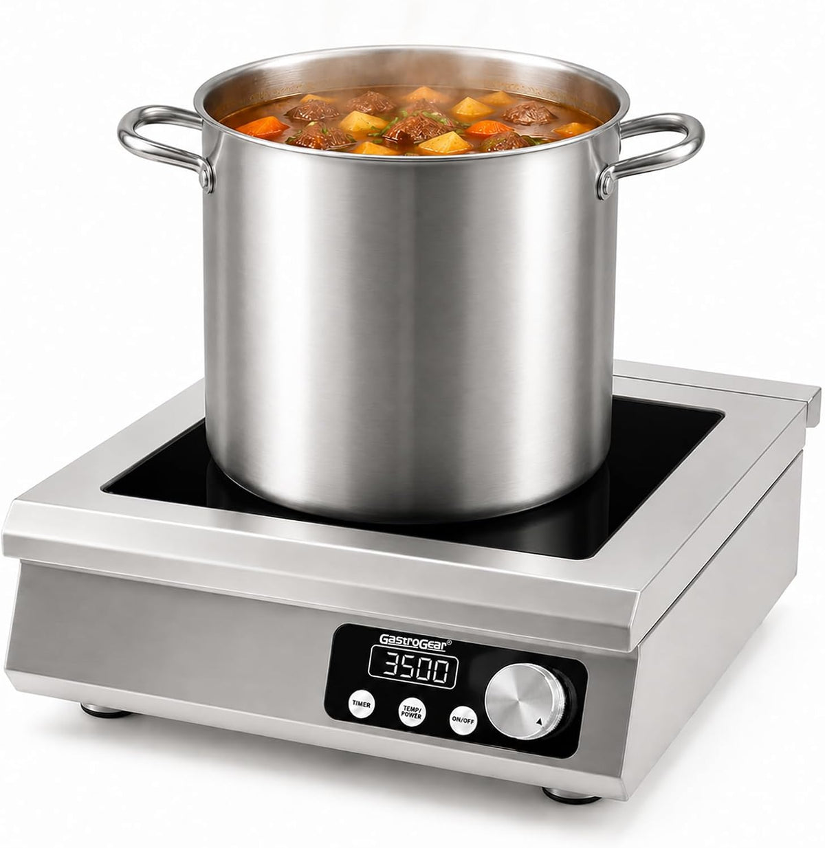Commercial Induction Cooktop 3500W 220V, Countertop Burner