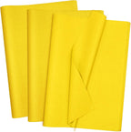 100 Sheets Yellow Tissue Paper 20x14 Inches