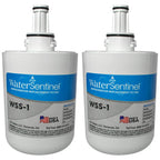 WaterSentinel WSS-1 Refrigerator Replacement Filter: Fits Samsung HAF-CU1 Filters (2-Pack)