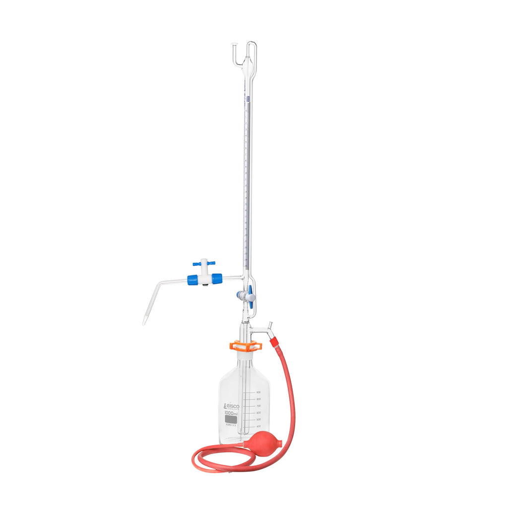 Automatic Zero Burette, 25ml - Class A - 29/32 Joint Size - 0.05±ml Tolerance, 0.10ml Sub. Divisions - 2000ml