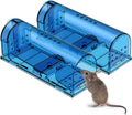 Humane Mouse Trap Reusable! [2-Pack] - Catch and Release No-Kill Rodent Traps for Indoors & Outdoors - Safe for