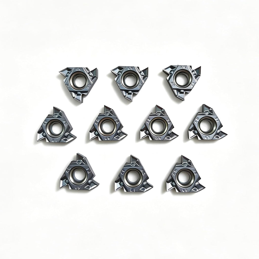20PCS 16IR AG60 Lathe Threading Insert Internal 60 Degree Thread for Steel