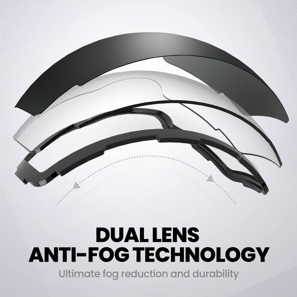 PRO Ski Goggle Replacement Lens, VLT Options for All Weather