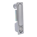 Electrical Cabinet Lock Zinc Alloy Flush Push Keyed (Matte Black)