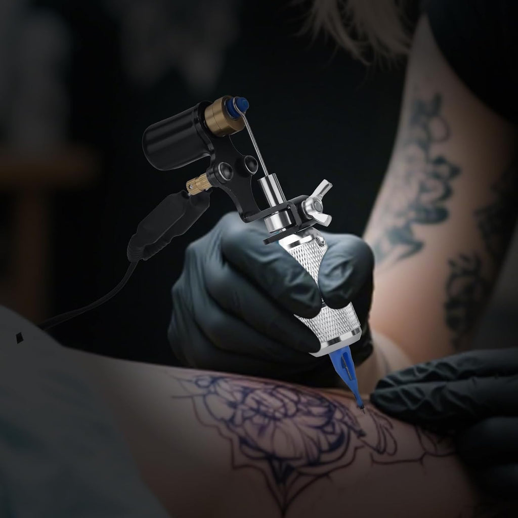 25mm Tattoo Grips Tubes Self-lock Aluminum Alloy Tattoo Gun Grip Auto Self Locking Handle for Tattoo Machine Supply
