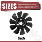72124 Fan and Pulley Kit for Hydro-Gear Transmission 53821 53812 44133