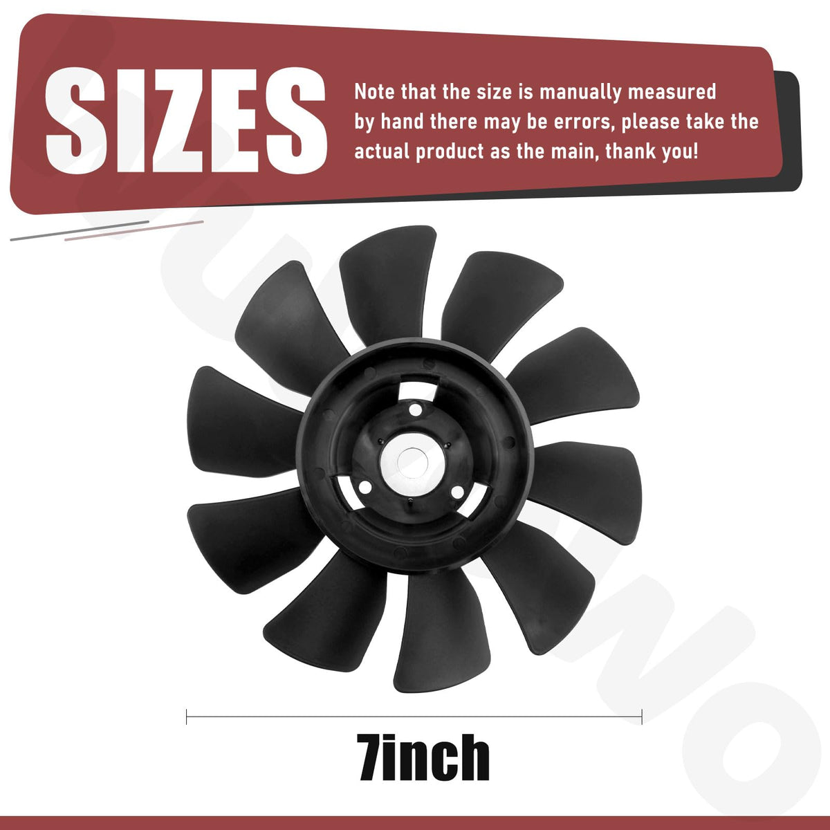 72124 Fan and Pulley Kit for Hydro-Gear Transmission 53821 53812 44133