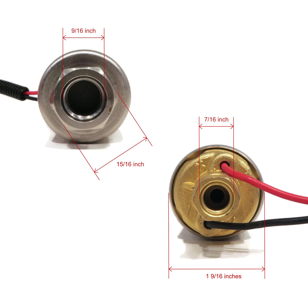 The ROP Shop Electric Fuel Pump for Mercruiser Sterndrive 4.3LX BRAVO 443LF10KS, 443LC17KS