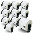 Replace for Brother DK-1202 (2.4 x 3.9 in) Shipping Labels[10 Roll]