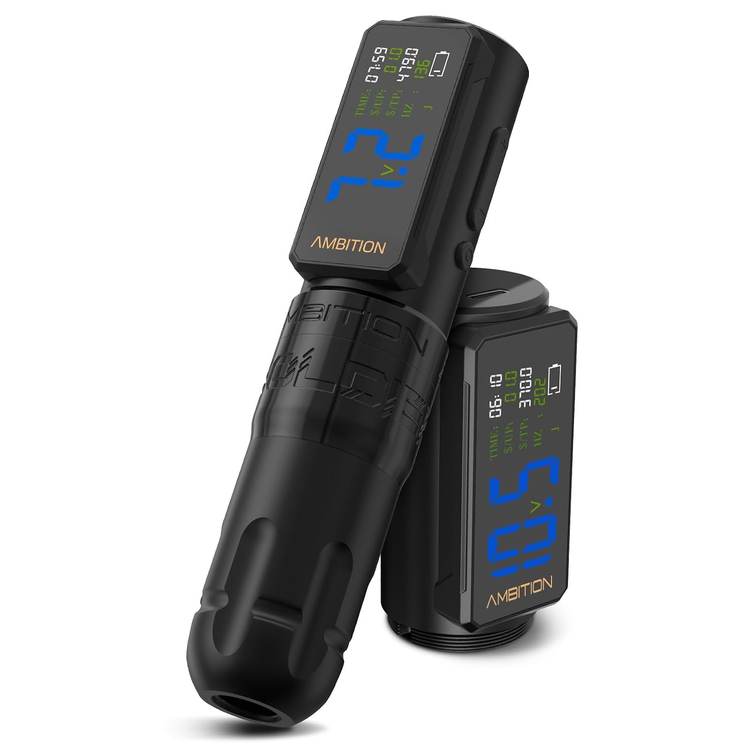Soldier 270 S Wireless Tattoo Pen Machine, Rotary Tattoo Gun with Dual 2400 mAh Battery, 270 g.cm Torque Brushless