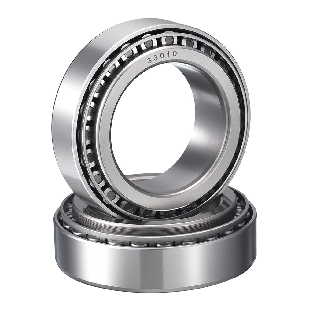 2 Pack 33010 Tapered Roller Bearing Cone and Cup Set