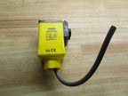 Banner Engineering Q45BB6F Sensor; Bipolar NPN PNP; Fiber Optic Sensing Mode; Photoelectric; LED; Barrel