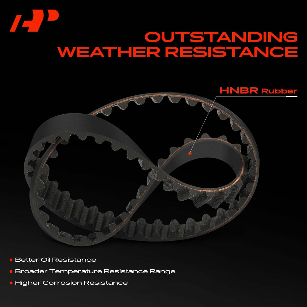 A-Premium Engine Timing Belt Compatible with Honda & Acura & Isuzu Models