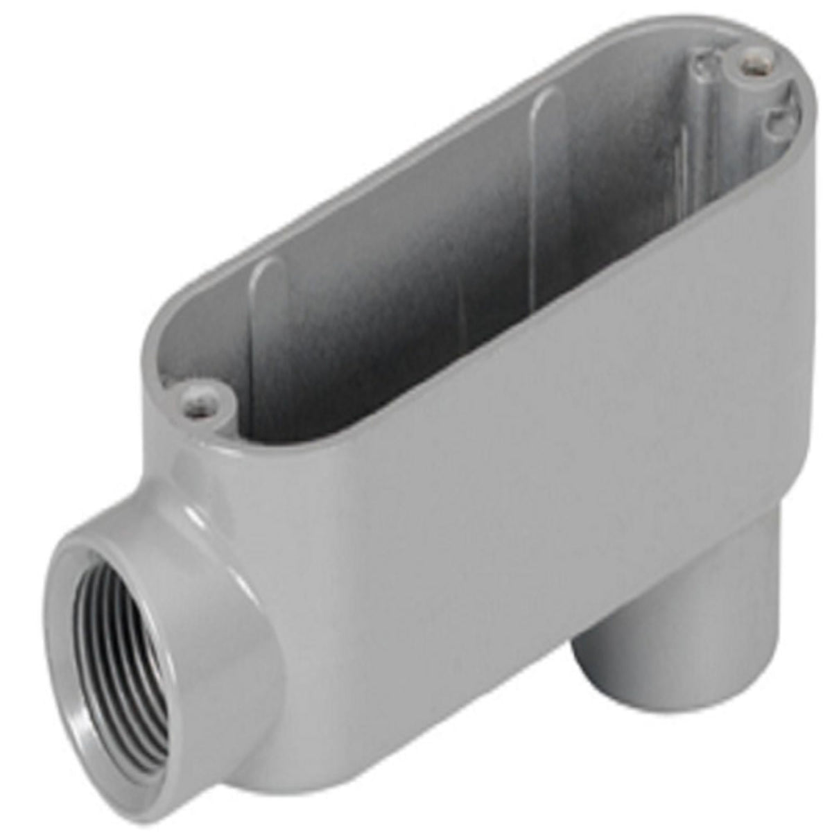 Type LB Rigid Conduit Body 3-1/2, Aluminum, Threaded