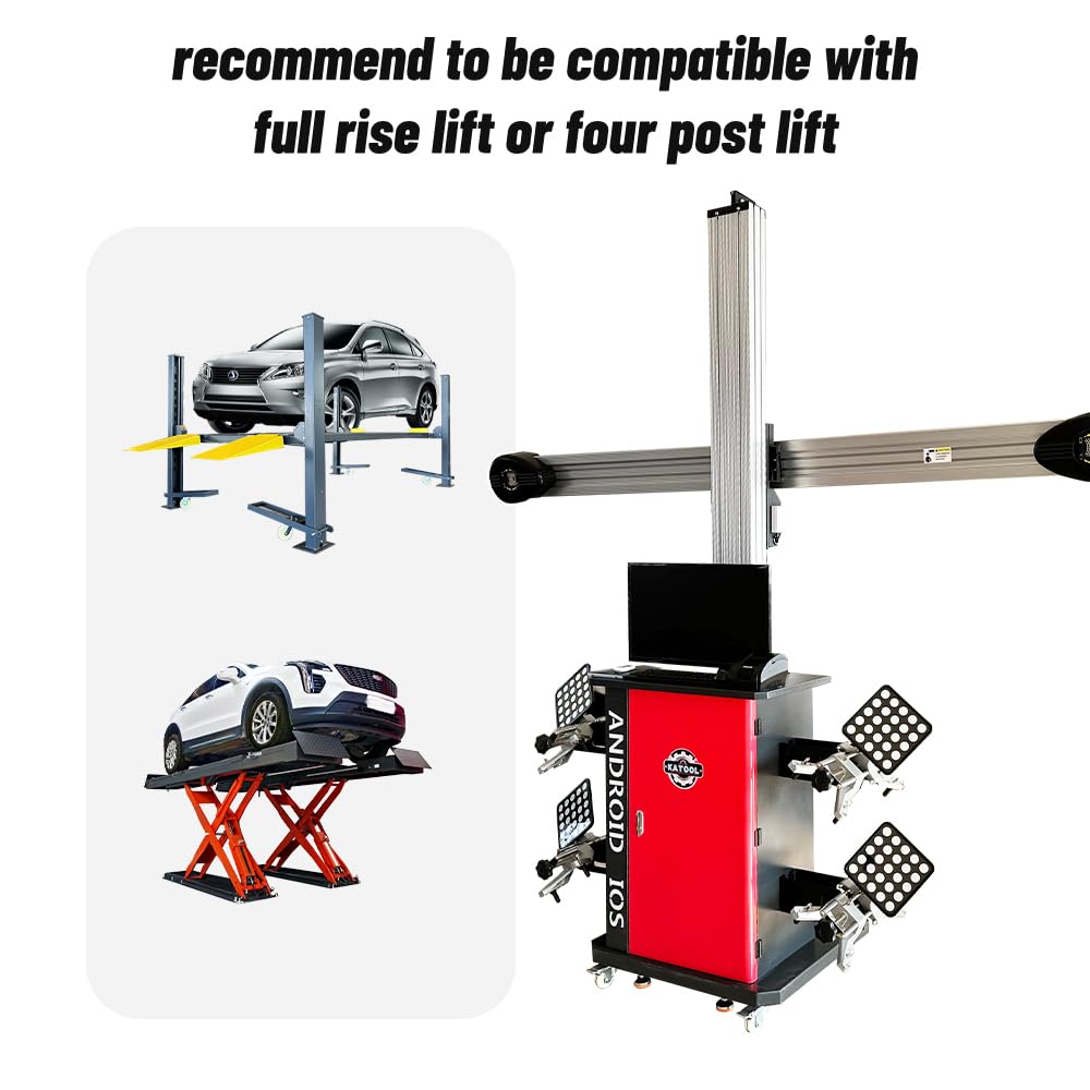 KT-AV9 Android System 3D Wheel Alignment Machine Wheel Aligner Automotive Tire Alignment Tool