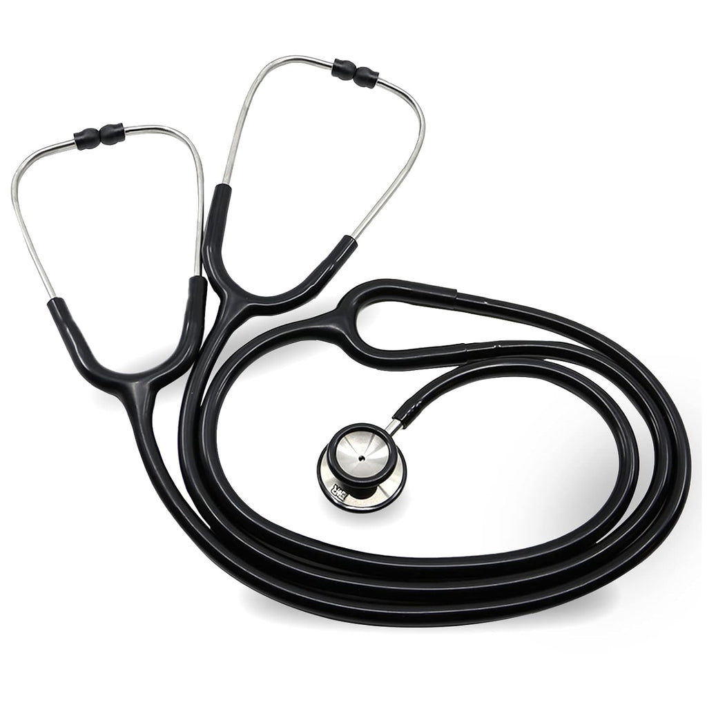 Deluxe Dual-Head Teaching Stethoscope for Medical Training, Nursing Students and Teachers – Black